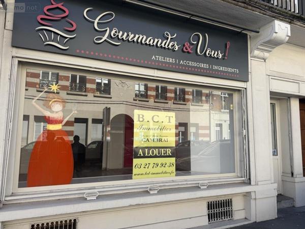 Fonds et/ou murs commerciaux à louer à Cambrai dans le Nord (59400), ref : 59084-L1501
