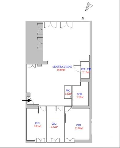 Appartement à vendre 4 pièces 96 m² Avignon