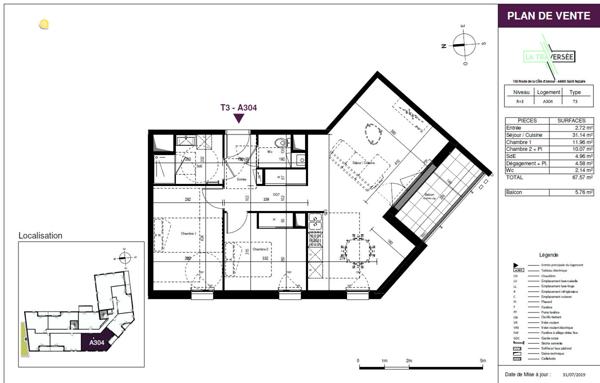 SAINT NAZAIRE - PROCHE OCEANIS,