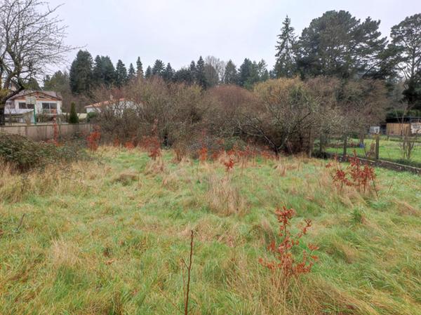 Terrain constructible non viabilisé à Cerizay de 891 m2 avec garage