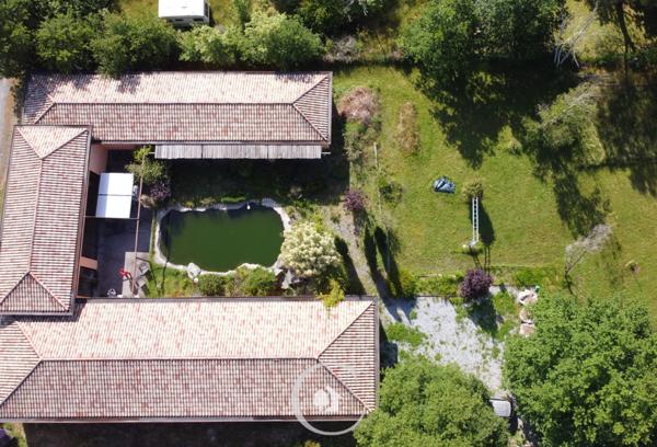 Lugos (33830) VILLA D'EXCEPTION 400 M² - PISCINE NATURELLE - GARAGE XXL