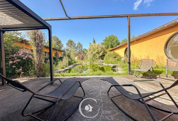Lugos (33830) VILLA D'EXCEPTION 400 M² - PISCINE NATURELLE - GARAGE XXL