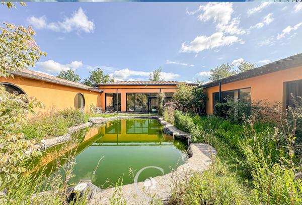 Lugos (33830) VILLA D'EXCEPTION 400 M² - PISCINE NATURELLE - GARAGE XXL