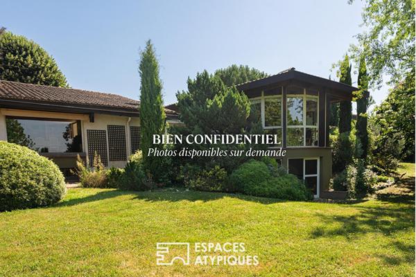 Maison d’architecte singulière à 50 min de Blagnac