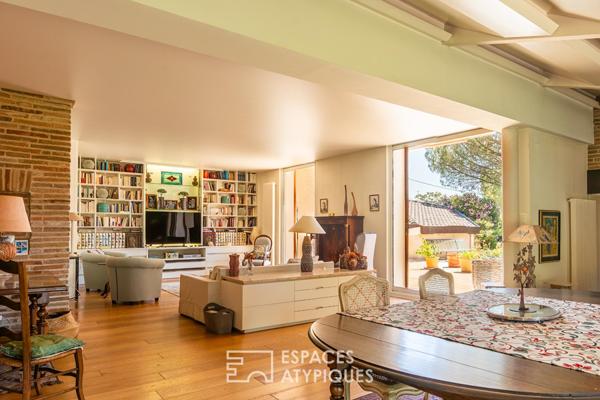 Maison d’architecte singulière à 50 min de Blagnac