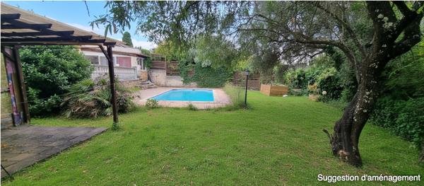 Villa 3/4P  85m2 Jardin clos, terrasse et piscine