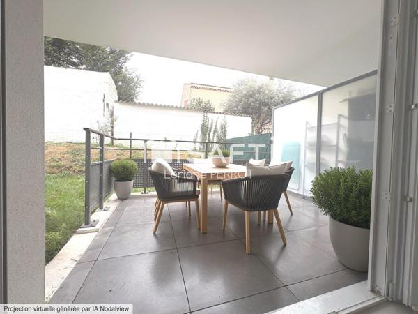 Appartement neuf avec jardin et terrasse sans vis-à-vis