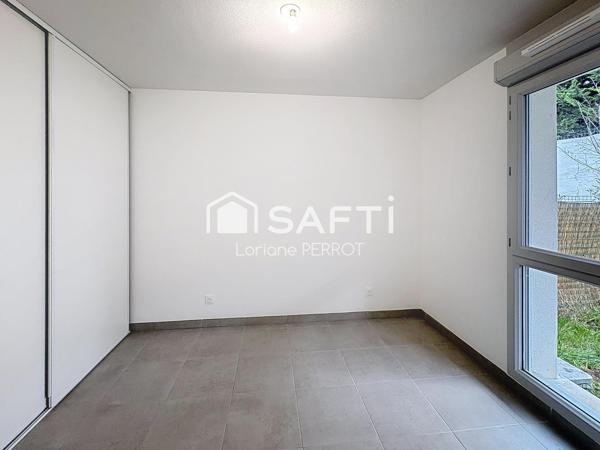 Appartement neuf avec jardin et terrasse sans vis-à-vis