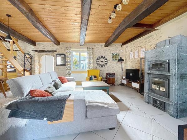 Maison de caractère au cœur du village de Saillé