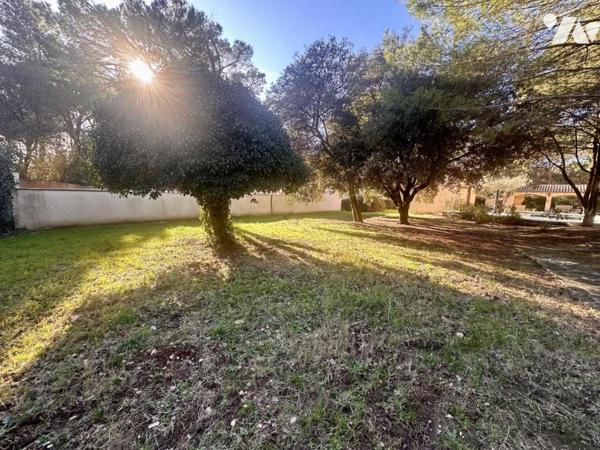 Maison traditionnelle de plain pied de type 7 avec jardin, piscine et dépendance