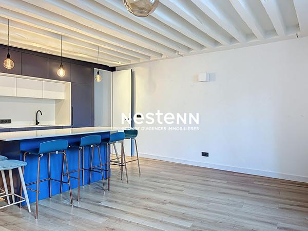 EXCLUSIVITE Nestenn- Paris 1er, rue de l'arbre sec - 2 chambres entièrement rénové.