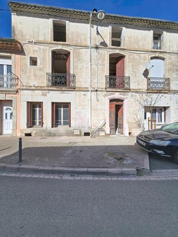 Un immeuble à fort potentiel en plein cœur d’Hérépian, idéal pour un projet de valorisation locative ambitieux.