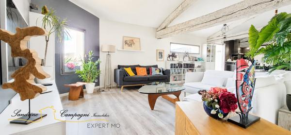 Superbe T3 avec grande terrasse avec vue, vendu meublé