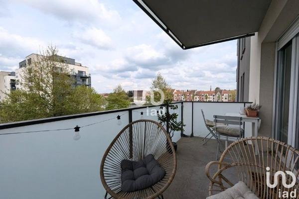Appartement 2 pièces de 44 m² à Saint-André-lez-Lille (59350)