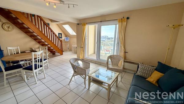 QUIBERON - Appartement vue mer de 71 m² au sol avec parking !