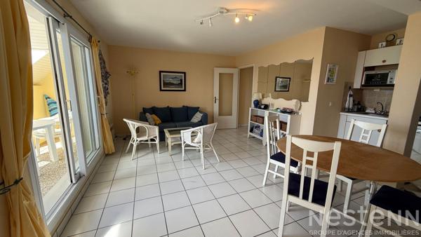 QUIBERON - Appartement vue mer de 71 m² au sol avec parking !