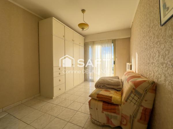 Beau 3/4 pièces 80m2,cave,parking,vue mer,terrasse