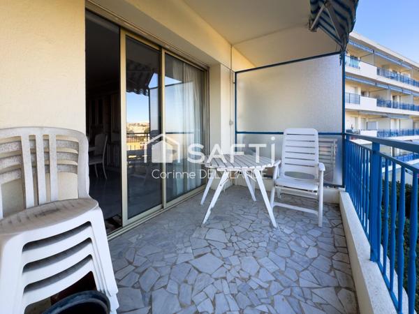 Beau 3/4 pièces 80m2,cave,parking,vue mer,terrasse