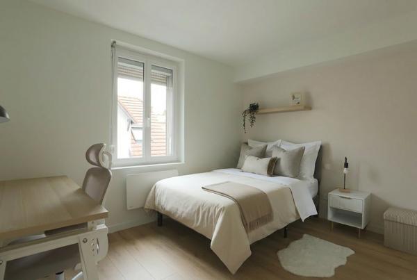 Appartement 2 pièces entièrement rénové – Saint-Florent, Strasbourg – Habiter ou investir