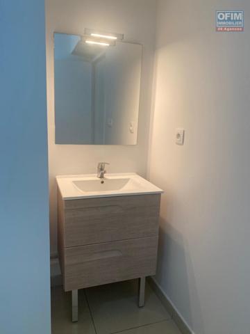 A vendre ce bel appartement de type F2 de 46,80m2 habitable sur la résidence PASSERELLE à Sainte Clotilde.