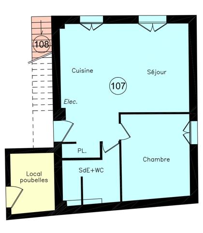 Immeuble Chevry Cossigny 5 pièce(s) 96.43 m2