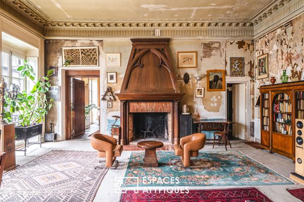 Appartement bourgeois aux volumes exceptionnels à réinventer