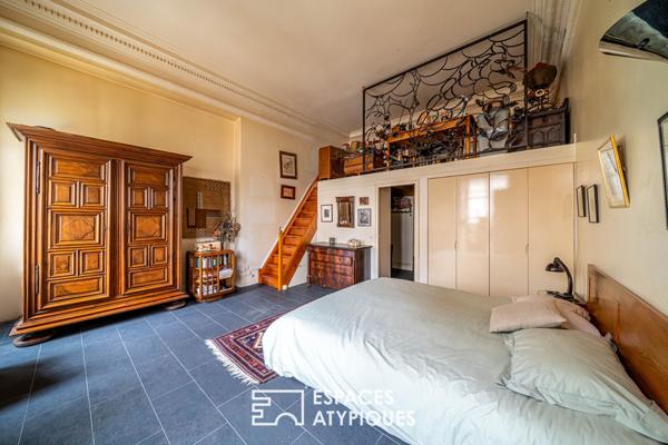 Appartement bourgeois aux volumes exceptionnels à réinventer