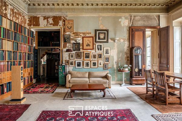 Appartement bourgeois aux volumes exceptionnels à réinventer