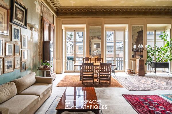 Appartement bourgeois aux volumes exceptionnels à réinventer