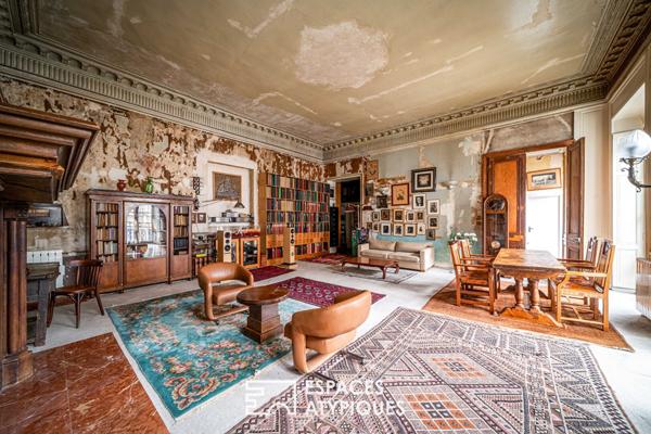 Appartement bourgeois aux volumes exceptionnels à réinventer