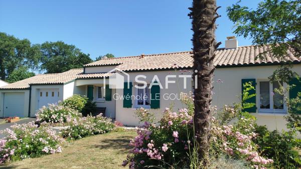 Charmante maison 3 chambres de plain-pied - proche des plages