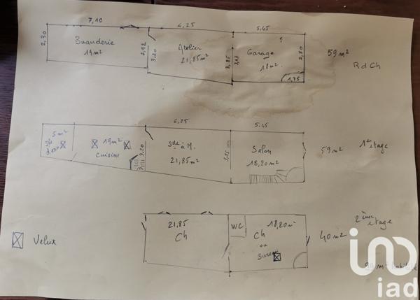 Maison à vendre 6 pièces 115 m² Pons