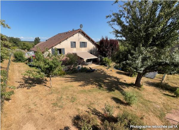 Maison de 141 m² à Deyvillers ? 4 chambres, terrain de 1 000 m² et garage