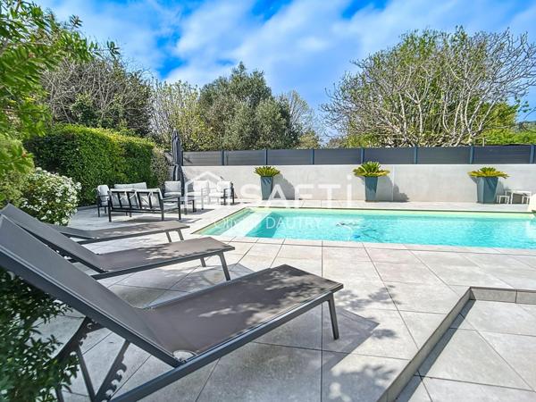 Maison familiale rénovée – piscine – volumes