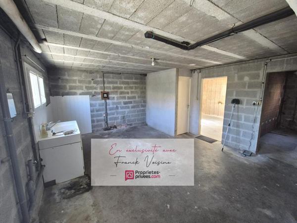 A VENDRE  en EXCLUSIVITE aux Herbiers, centre ville - Maison avec 4 chambres sur un terrain de  729 m2 env