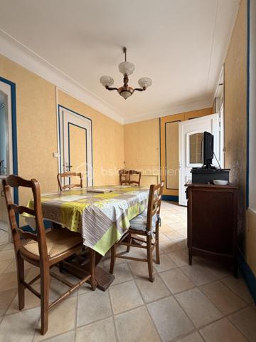 Maison de ville sur deux étages située proche des commerces et de la mer.

Elle est composée d'une entrée desservant sur un séjour, une cuisine, un WC indépendant ainsi qu'une cave.

Au premier étage, un palier donnant sur une salle d'eau à créer ainsi qu'une chambre.

Au deuxième étage, un palier desservant deux chambres, un WC indépendant et une salle d'eau. 

Double vitrage PVC/ Chauffage gaz de ville (chaudière de 2024)
Travaux à prévoir. 

Beau potentiel ! Lumineux.