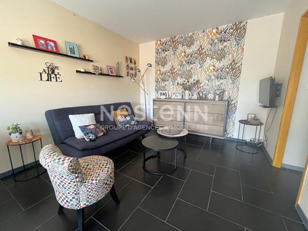 Haute-Indre,, appartement 1 chambre, balcon + parking