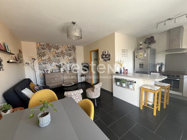 Haute-Indre,, appartement 1 chambre, balcon + parking