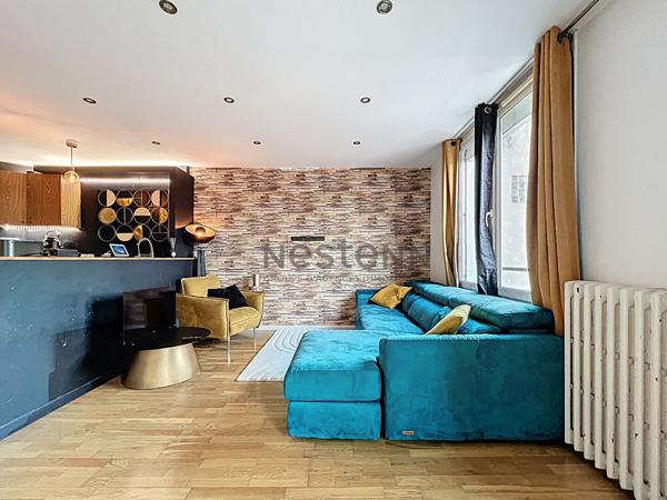 À vendre : Appartement de 4 pièces à VALENTON avec terrasses et jardin.