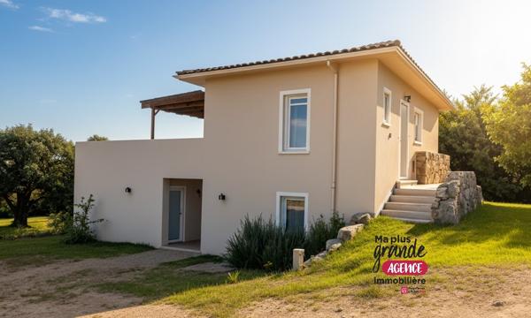Villa T4 avec piscine VUE MER - LECCI (20137) - CORSE DU SUD - FRANCE
