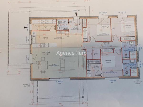 Villa - Proximite oloron-sainte-marie - Réf.:205260 - 7 VILLAS NEUVES DE PLAIN-PIED (HORS D'EAU, HORS D'AIR A PARTIR DE 240000€ AVEC TERRAIN). LA VILLA TEMOIN EST TERMINEE ET A VENDRE (PRIX NOUS CONSULTER)