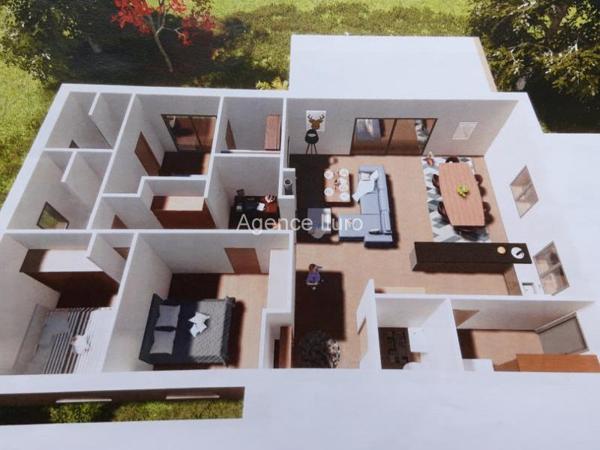 Villa - Proximite oloron-sainte-marie - Réf.:205260 - 7 VILLAS NEUVES DE PLAIN-PIED (HORS D'EAU, HORS D'AIR A PARTIR DE 240000€ AVEC TERRAIN). LA VILLA TEMOIN EST TERMINEE ET A VENDRE (PRIX NOUS CONSULTER)