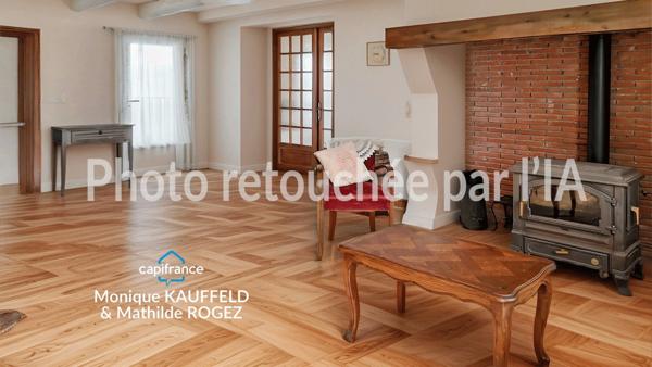 Maison à vendre 4 pièces avec terrain Tours sur Meymont