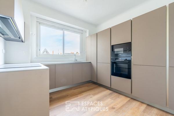 Appartement familial au coeur des halles avec double garage