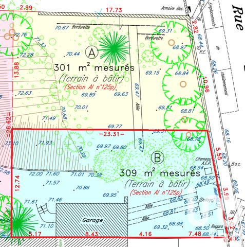 Terrain à vendre 309 m² Bagneaux-sur-Loing