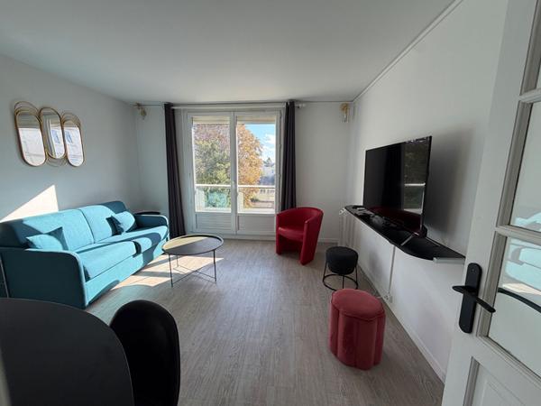 Appartement T5 meublé à louer au Petit Quevilly quartier Jardin des Plantes