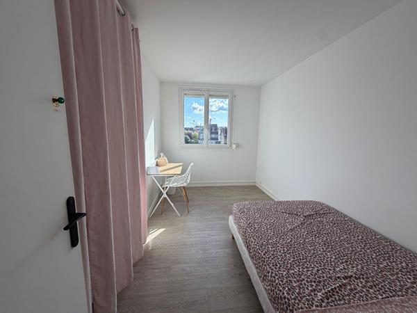 Appartement T5 meublé à louer au Petit Quevilly quartier Jardin des Plantes