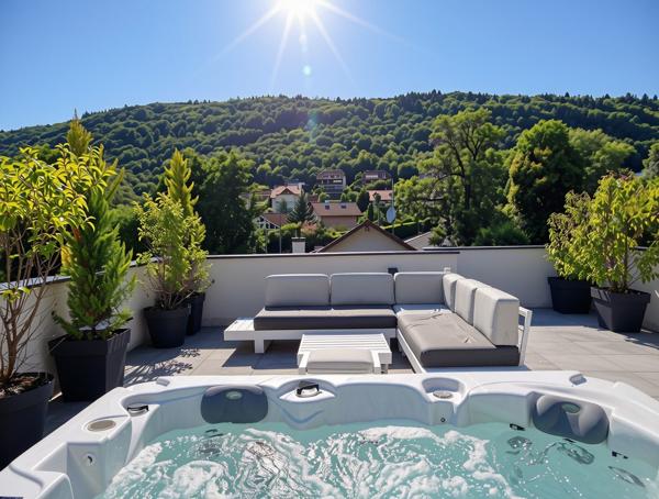 Maison d’Architecte Avec Rooftop Vue Les Alpes et Mont Mussy