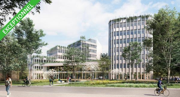 Bureaux et commerces à louer à Valence avec rooftop et parkings couverts