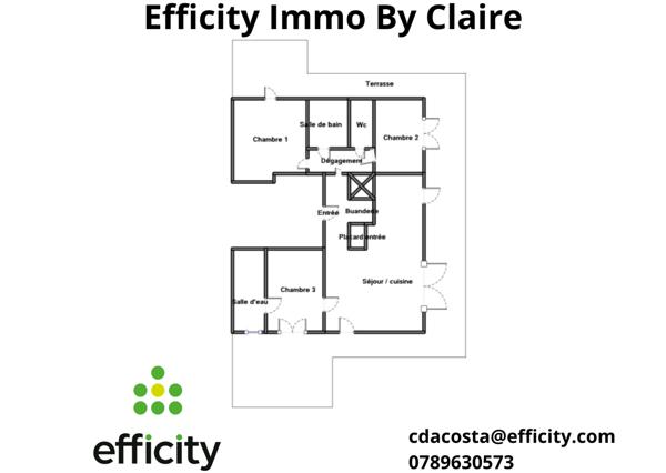 Appartement 4 pièces - 86 m²